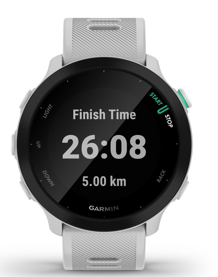 Garmin Forerunner 55 Weiß vorne
