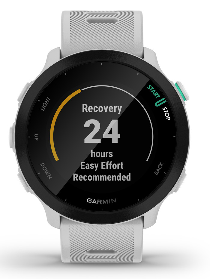 Garmin Forerunner 55 Weiß vorne