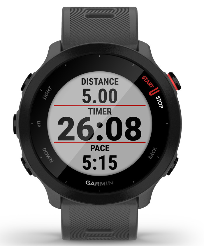Garmin Forerunner 55 Gray front