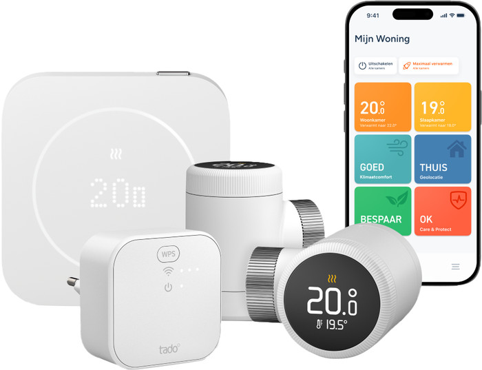 tado Kabelgebundenes Smart-Thermostat X Multiroom Starterset 2. Generation (2 Thermostatköpfe) detail