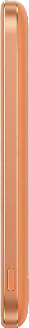 Anker Nano MagGo Wireless Powerbank mit MagSafe und Qi2 5.000 mAh Orange rechte seite