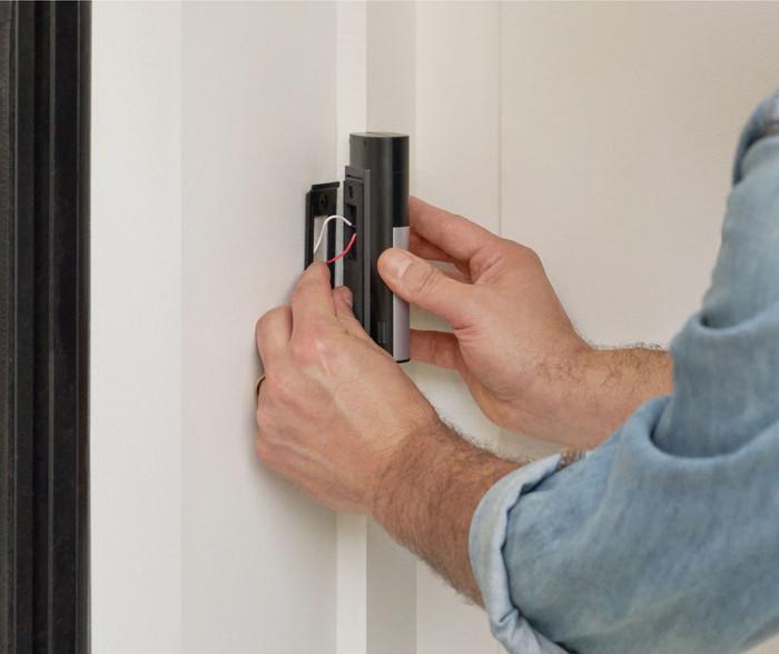 Ring Stecker Videotürklingel Plus produkt in gebrauch