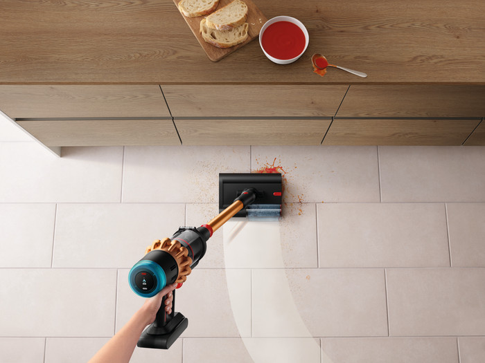 Dyson Submarine 2.0 Wischbürste produkt in gebrauch