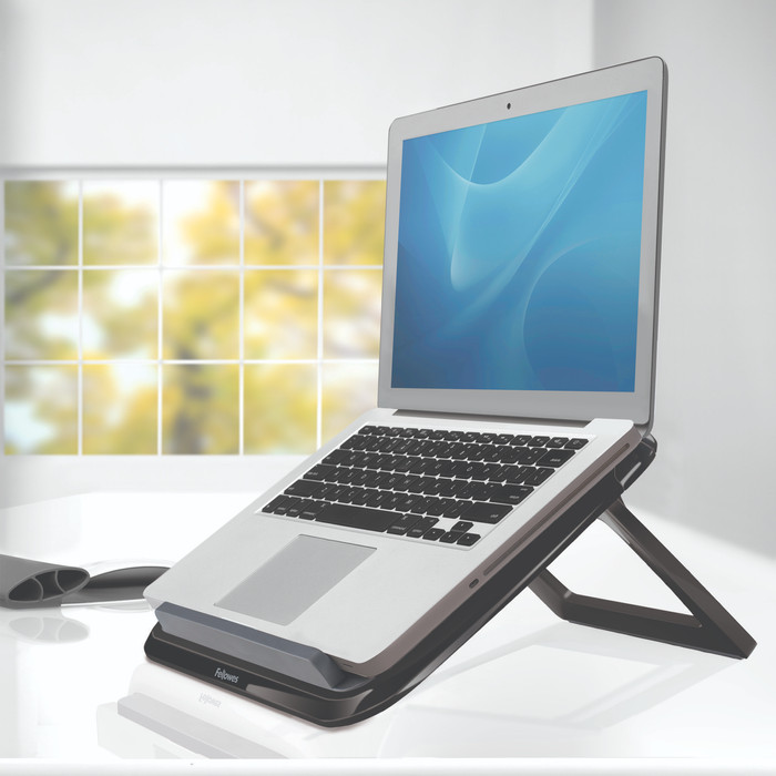 Fellowes I-Spire Series Laptopständer Quick Lift Schwarz rechte seite