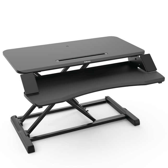 Fellowes Corsivo Sitz-Steh-Workstation Schwarz null