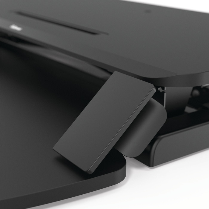 Fellowes Corsivo Sitz-Steh-Workstation Schwarz null