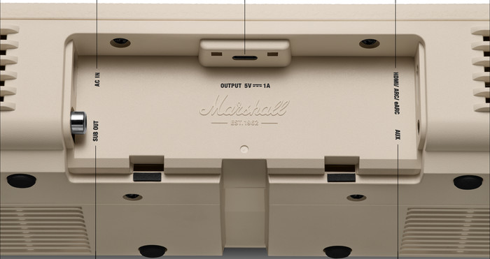 Marshall Heston 60 Cream back