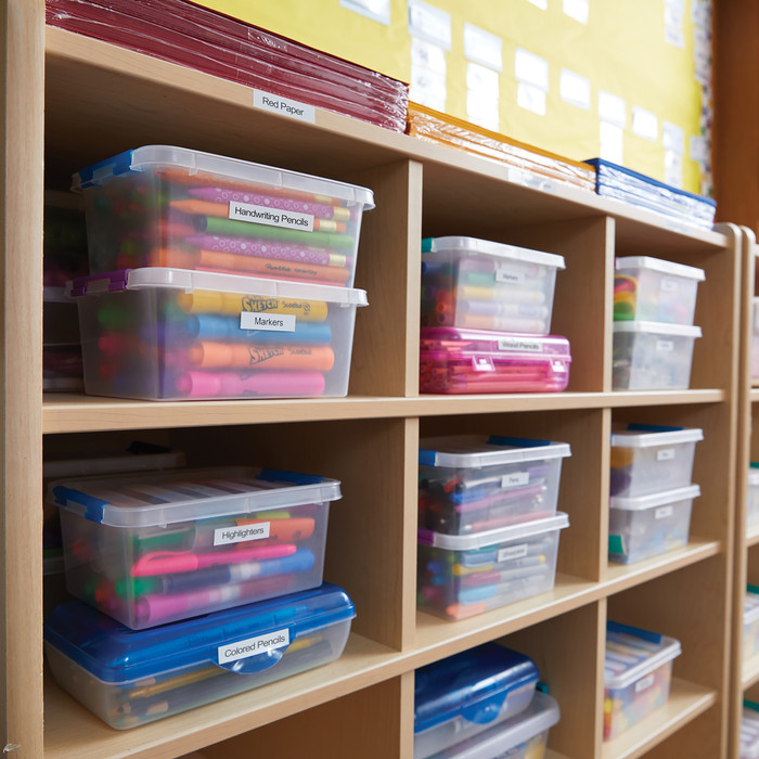 DYMO D1 12mm x 7m Black White Labels product in use