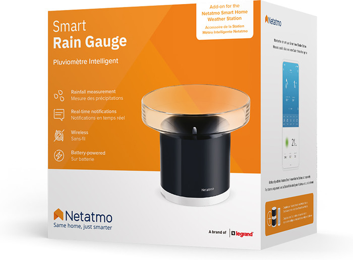 Netatmo Smart Weather Station + Rain Gauge packaging