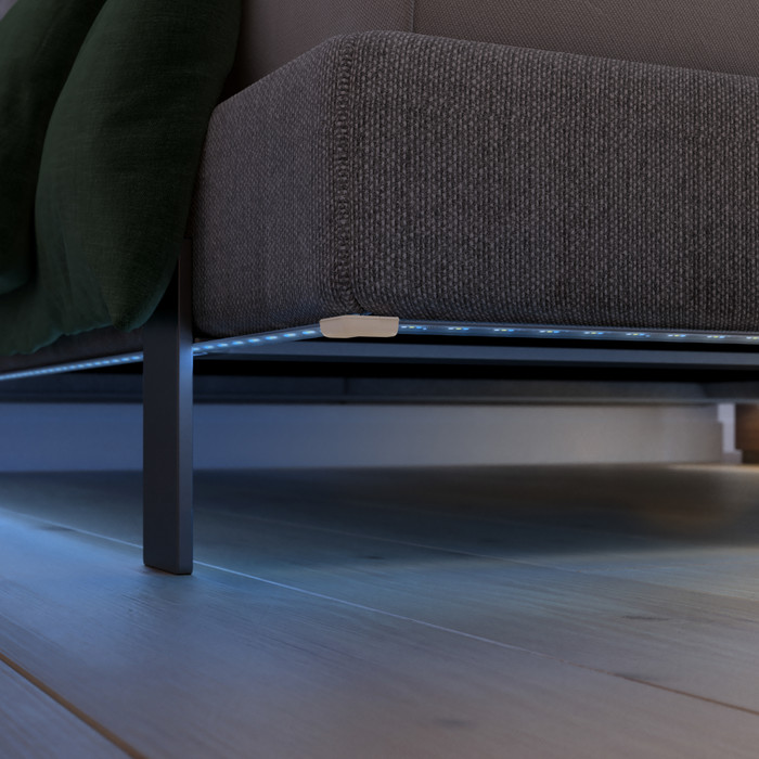 Philips Hue Flux Eckverbinder 4er-Pack produkt in gebrauch