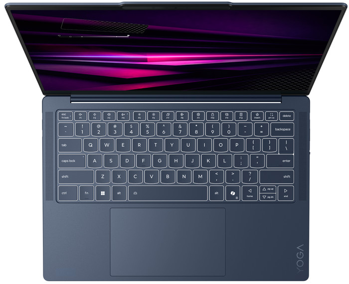 Lenovo Yoga Slim 7 OLED Copilot+ PC 14Q8Y11 - 14" - Snapdragon X2P-42-100 - 16GB RAM/1TB SSD oberseite