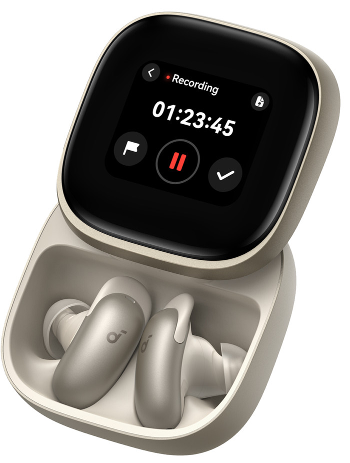 soundcore Liberty 5 Pro Max Gold combined product