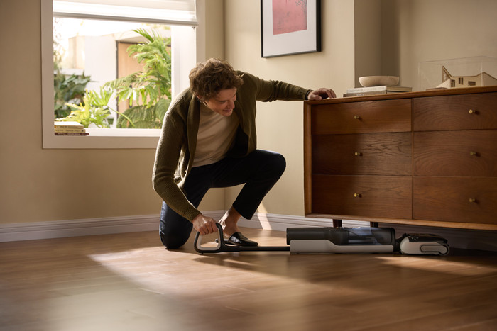 Roborock F25 produkt in gebrauch