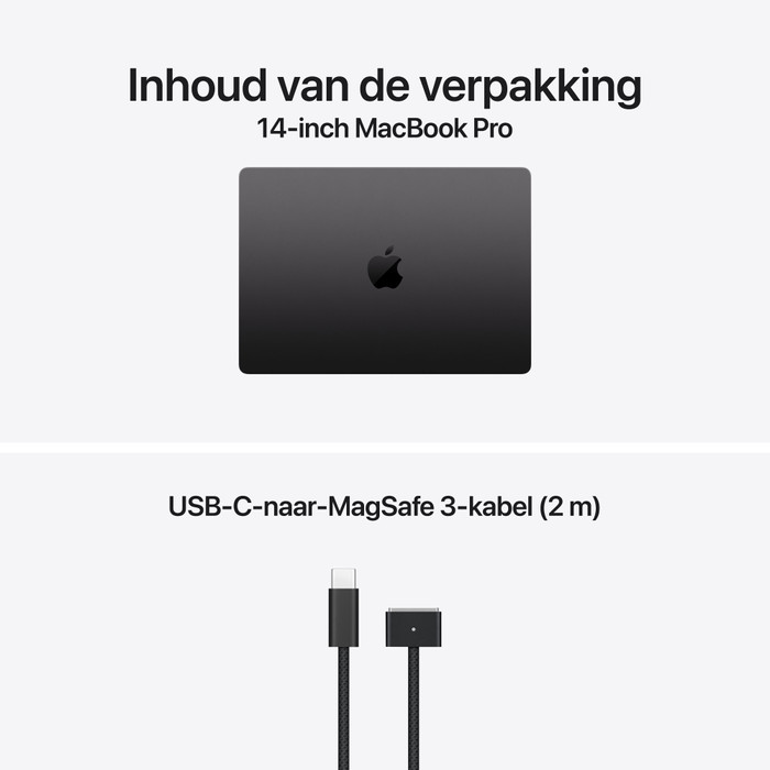 Apple MacBook Pro 14 inches M6 32GB / 1TB Black QWERTY visual supplier
