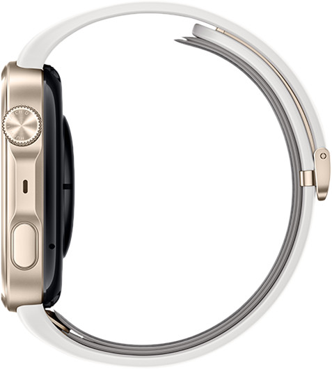 Huawei Watch D3 Weiß linke seite