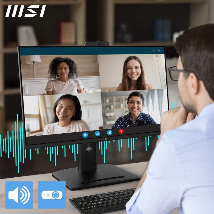 MSI PRO MP275QPDG produkt in gebrauch