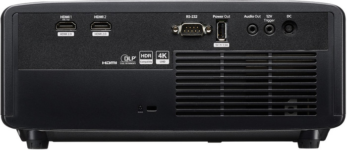 Optoma UZ38X rückseite