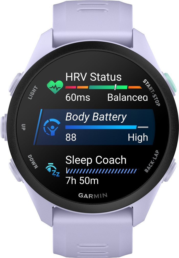 Garmin Forerunner 70 43mm Purple front