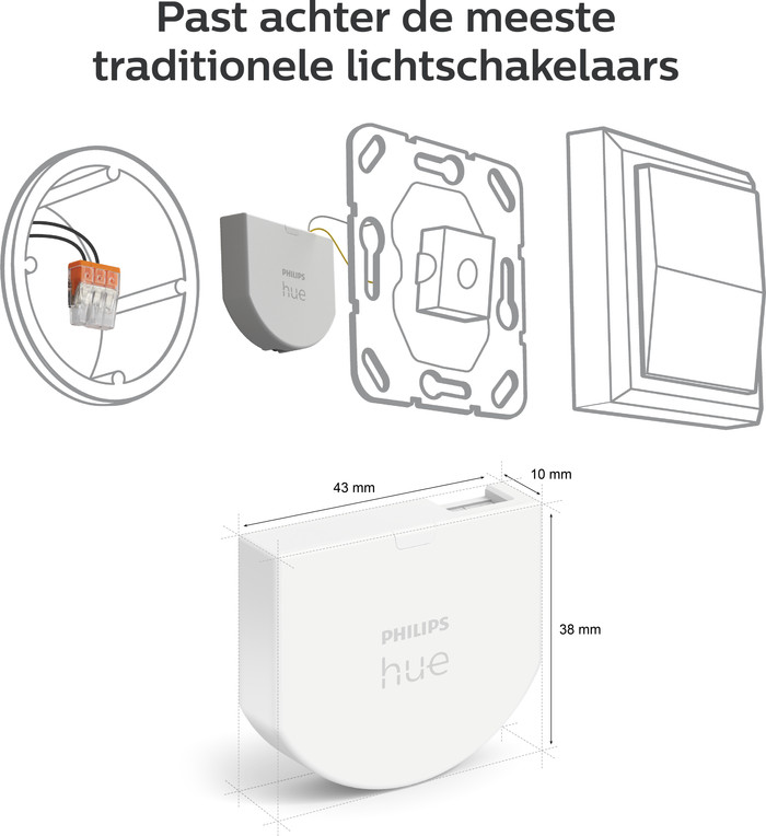 Philips Hue Wandschaltermodul visueller lieferant