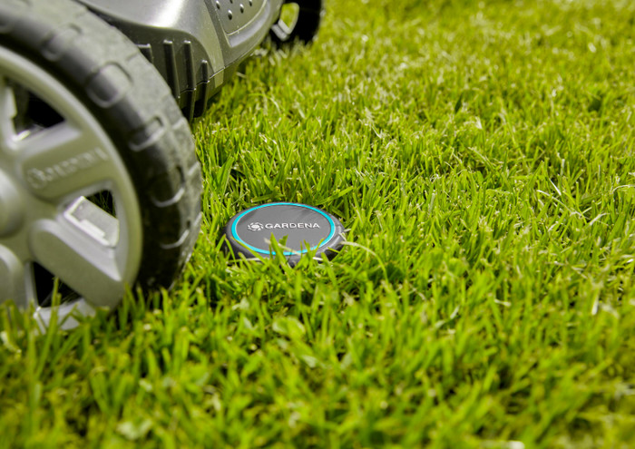 Gardena Bodenfeuchtesensor produkt in gebrauch