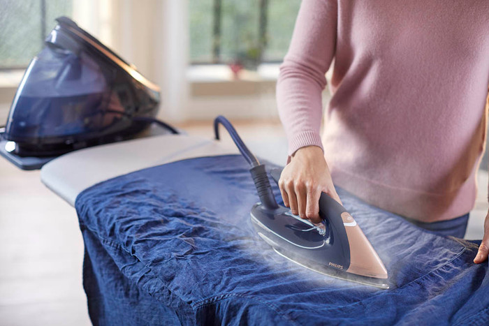 Philips PerfectCare PSG9030/20 produkt in gebrauch