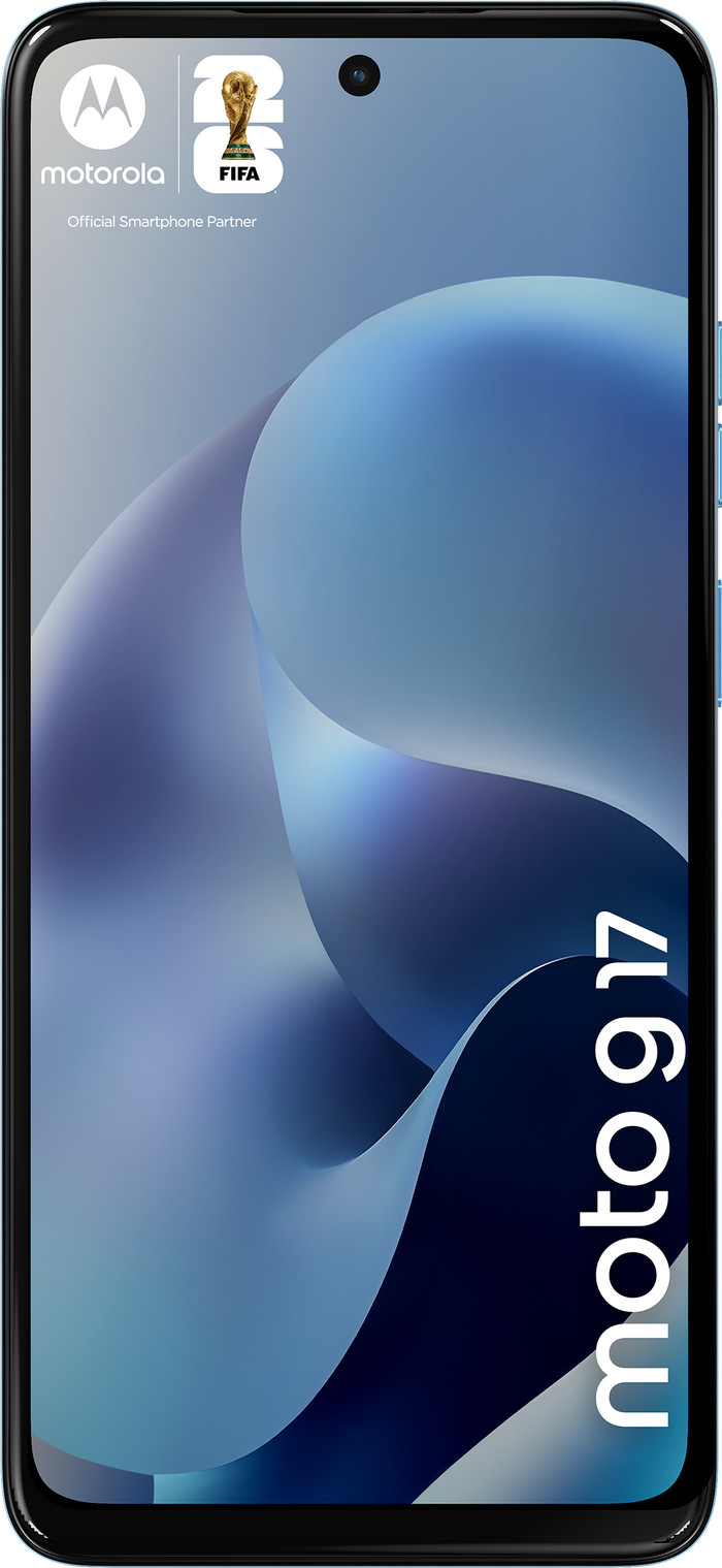 Motorola Moto G17 Hellblau 4G vorne