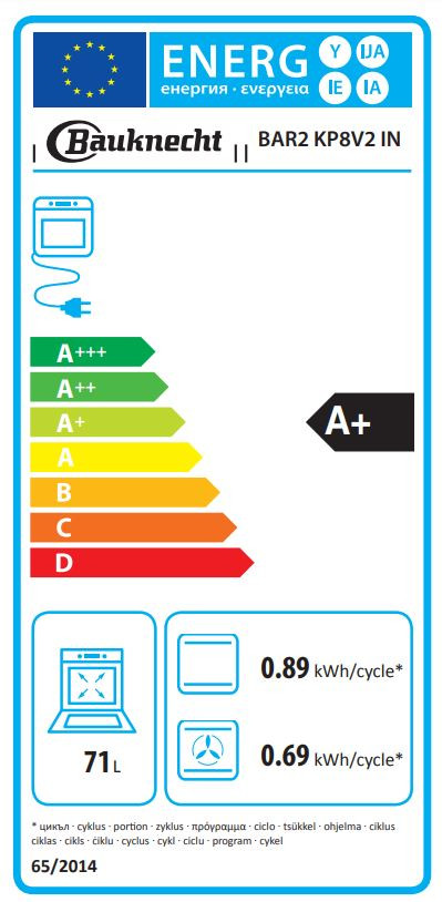 Bauknecht BAR2 KP8V2 IN null