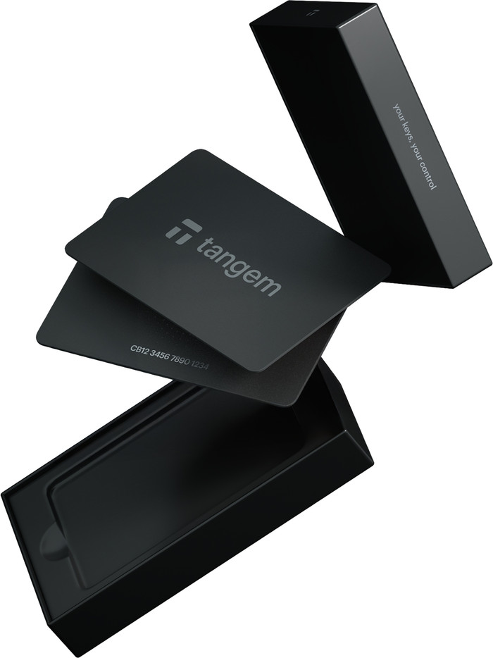 Tangem Card 2.0 Set of 2 Cards Semiconductor Smart Card front