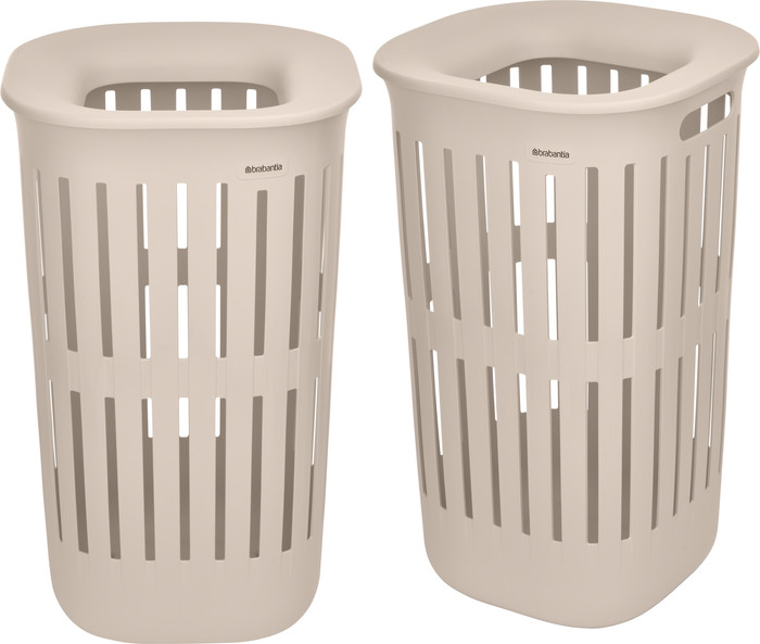 Brabantia Collect-It Wäschekorb 55 Liter - 2er-Set - Beige Main Image