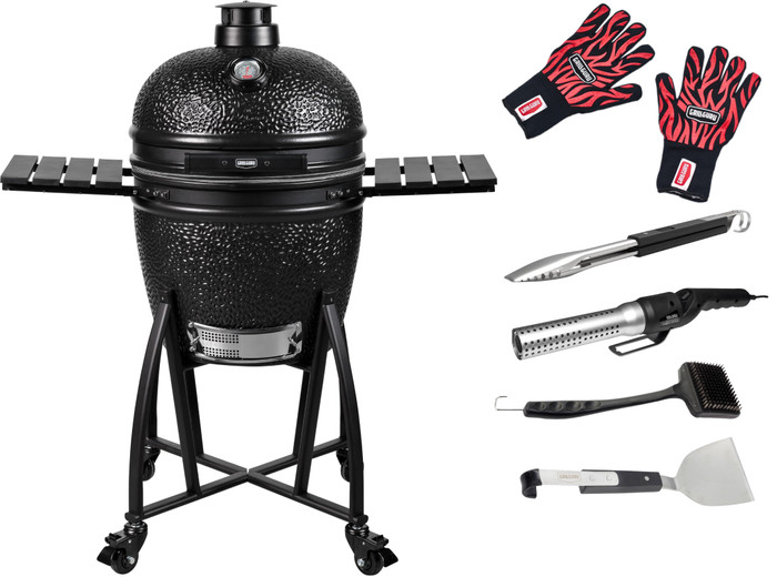 Grill Guru Prime Satin Black Large Starterset Main Image