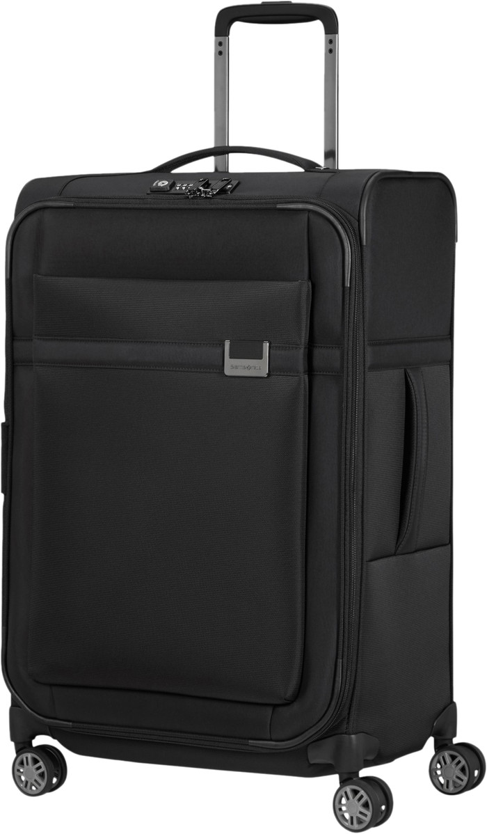 Samsonite Airea Spinner Expandable 67 cm Black vorne