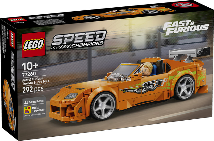 LEGO Speed Champions The Fast and The Furious Toyota Supra MK4 77260 verpackung