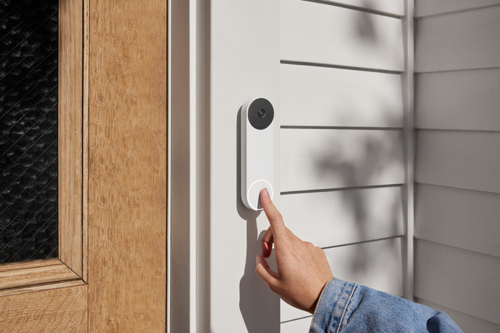 Google Nest Doorbell Battery produkt in gebrauch