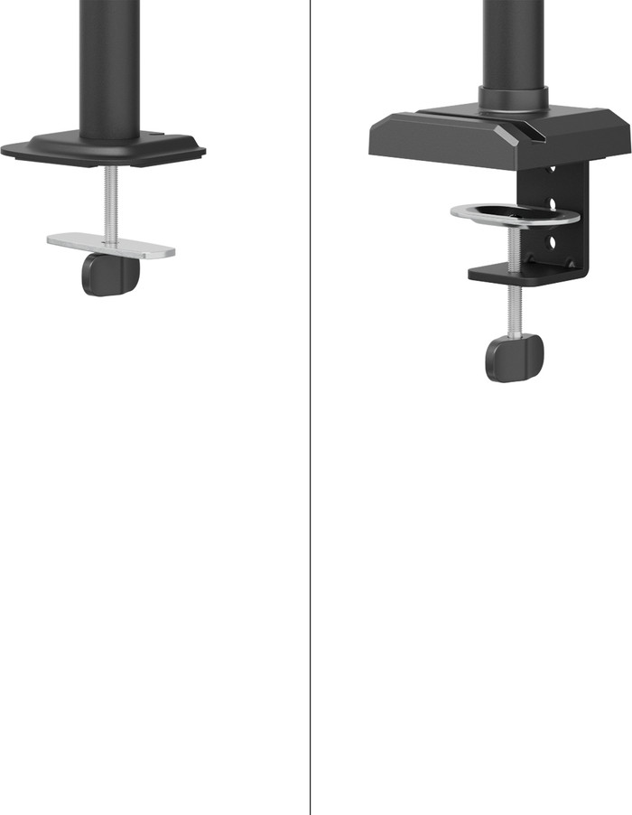 Neomounts NERO DS60-600BL2V Monitorhalterung Schwarz detail