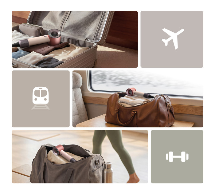 Dyson Supersonic Travel Ceramic Pink visueller lieferant