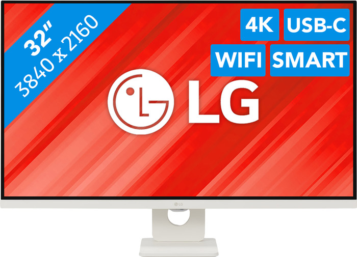 LG Smart Monitor 32U721SA-W Main Image