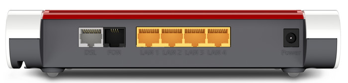 AVM FRITZ!Box 7530 AX rückseite