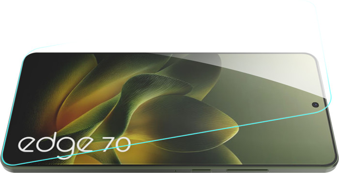 Just in Case Tempered Glass Motorola Edge 70 Panzerglas detail