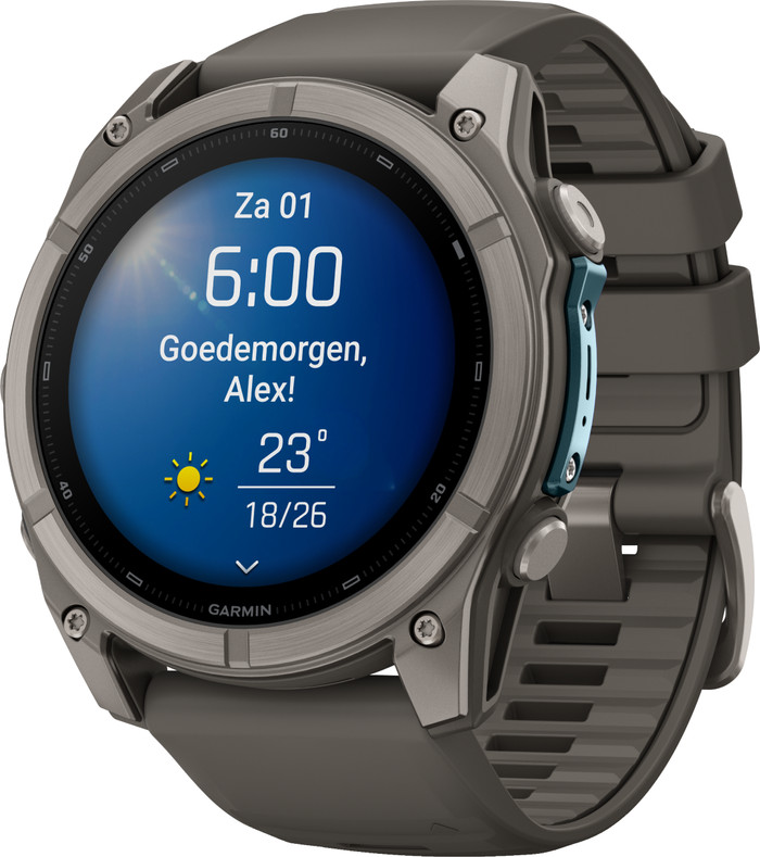 Garmin Fenix 9 Grey 51mm right side
