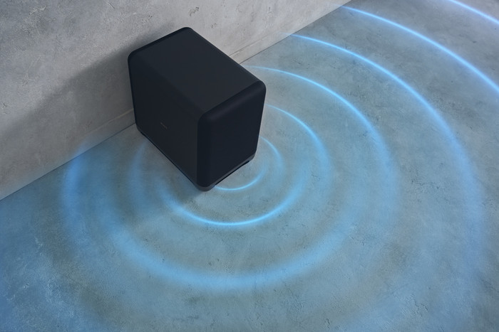 Sony SA-SW5 product in use