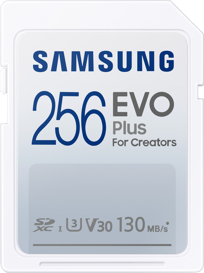 Samsung SDXC EVO Plus 256GB 120 MB/s Main Image