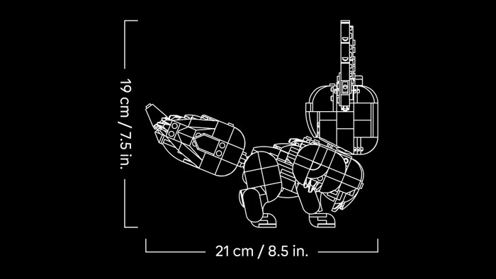 LEGO Pokémon Eevee 72151 product in use