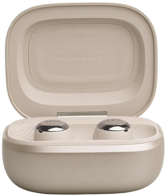 JBL Live Buds 4 Champagner vorne
