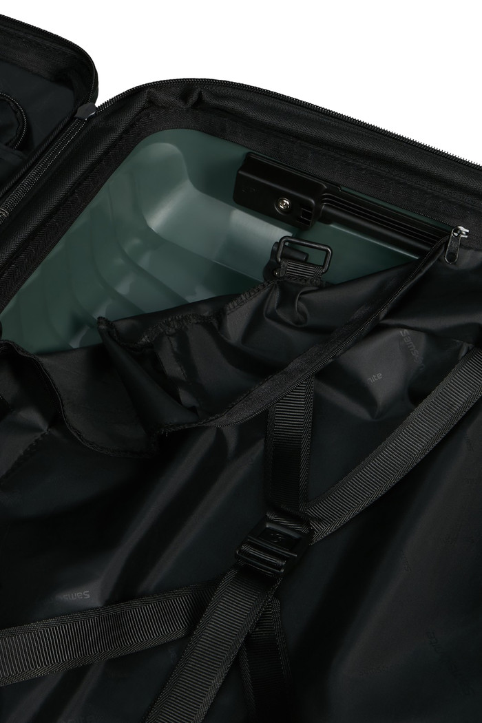 Samsonite Intuo Spinner Easy Access Expandable 55 cm Olive Green innen