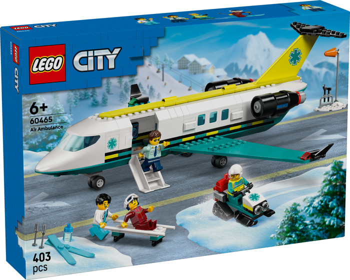 LEGO City Notfallrettungsflugzeug 60465 verpackung