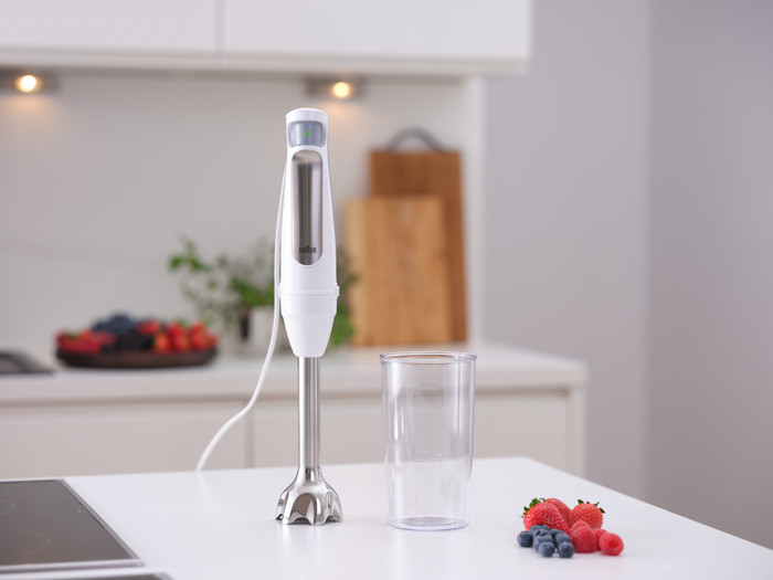 Braun MultiQuick 7 MQ7005WH Weiß produkt in gebrauch