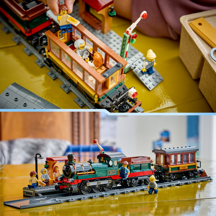 LEGO City Klassischer Dampfzug 60511 produkt in gebrauch