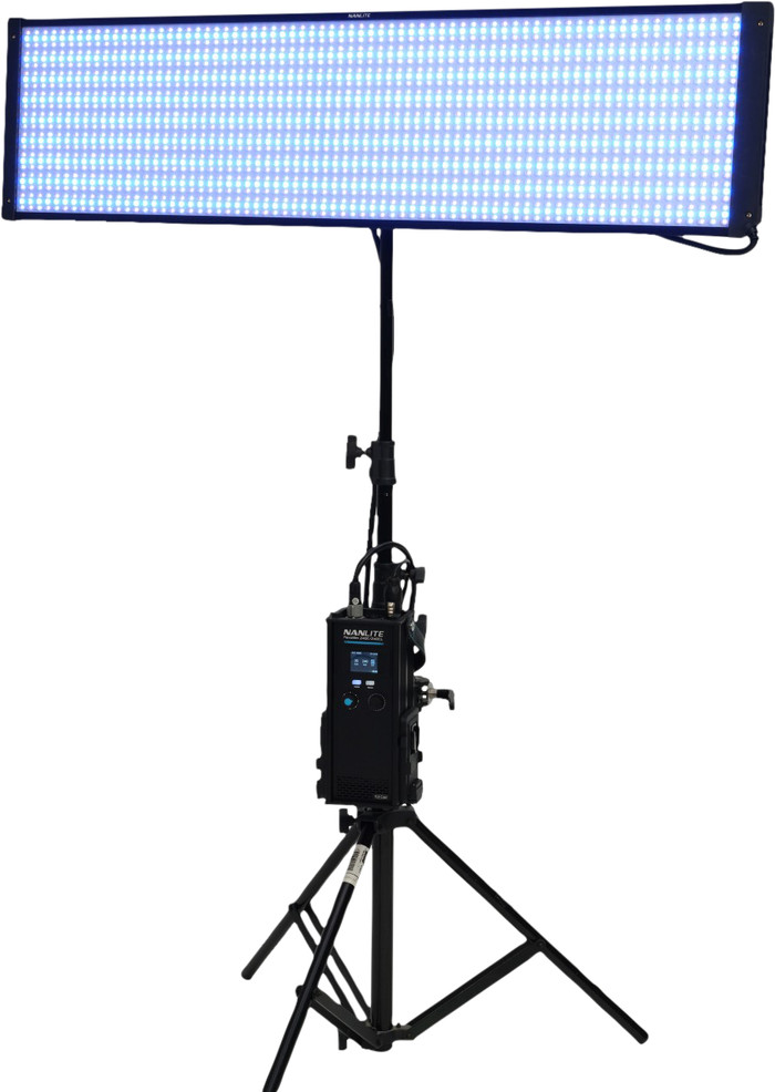 Nanlite PavoSlim 240CL RGB LED panel right side