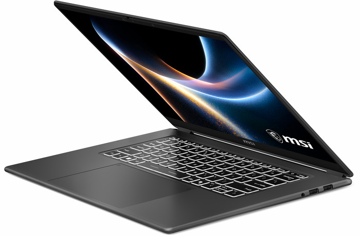 MSI Prestige 16 Flip AI+ C3MTG-060NL OLED QWERTY right side