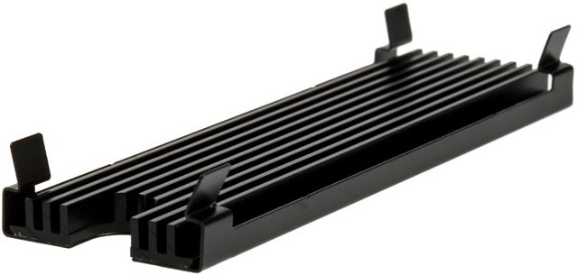 Thermal Grizzly M.2 SSD-Kühler vorne